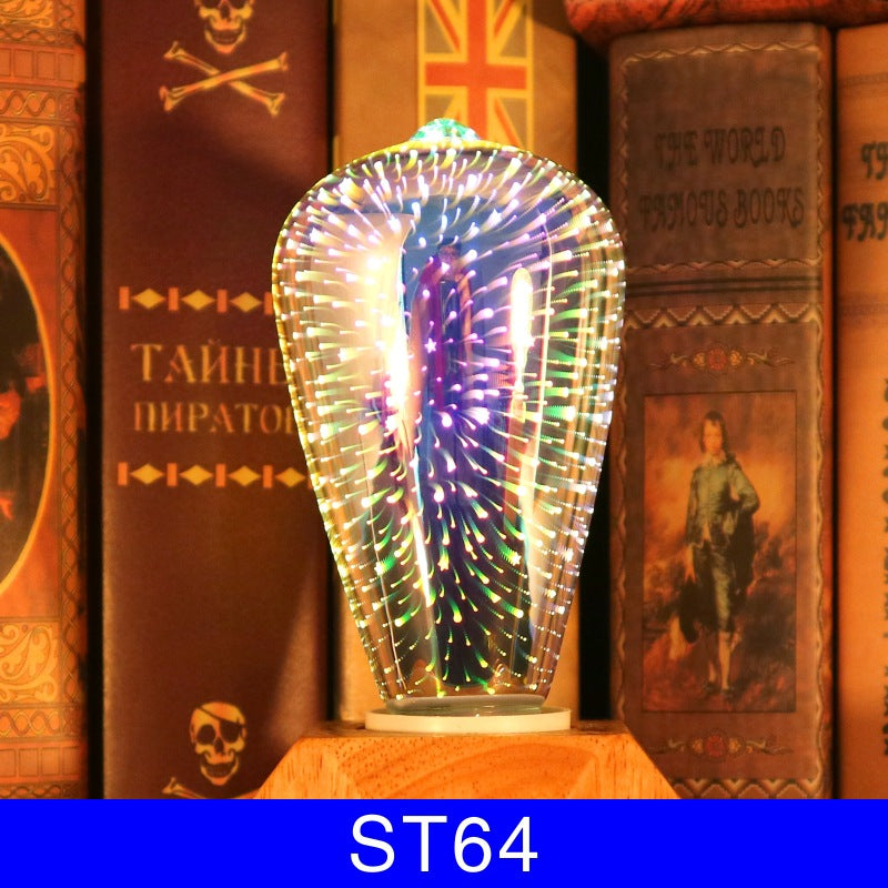 Silver Plated Glass Lamp