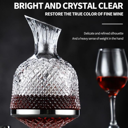 WineLux™ - Crystal Wine Decanter