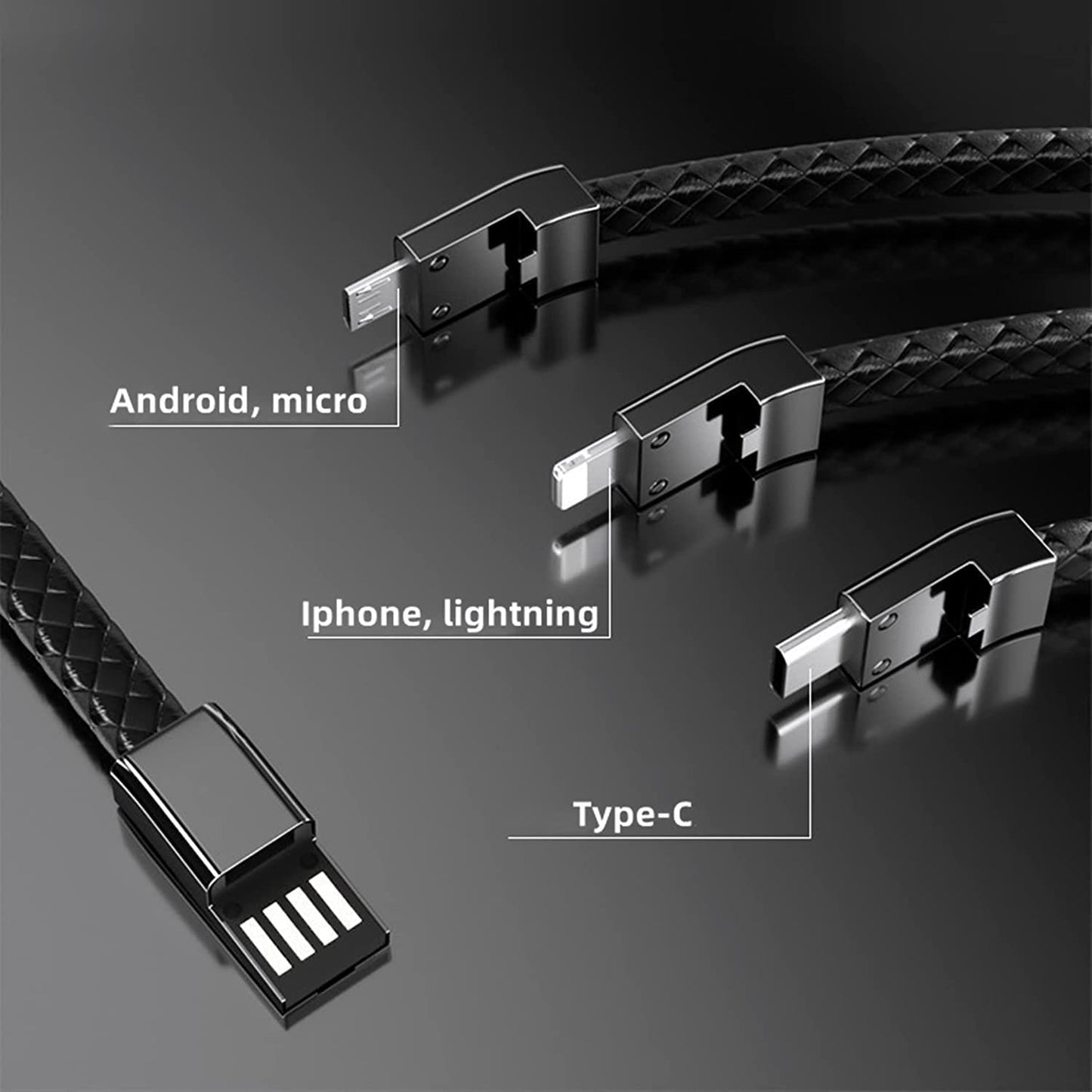 Creative Bracelet Charging Cable