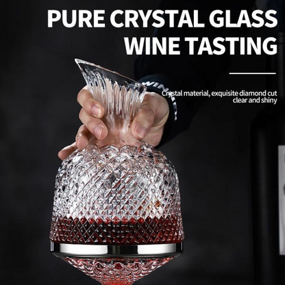 WineLux™ - Crystal Wine Decanter