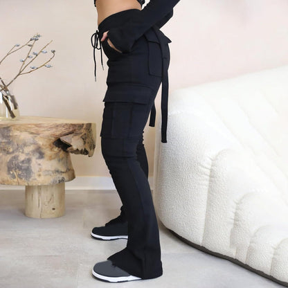 Womens Cargo Joggers