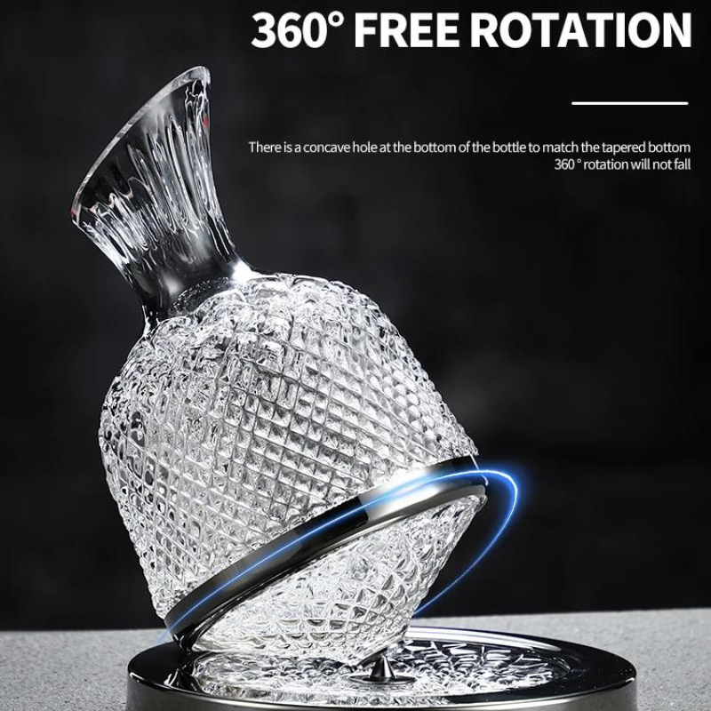 WineLux™ - Crystal Wine Decanter