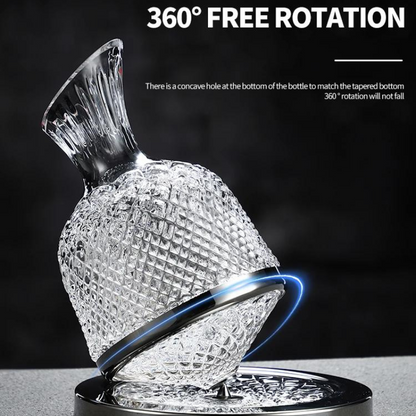 WineLux™ - Crystal Wine Decanter