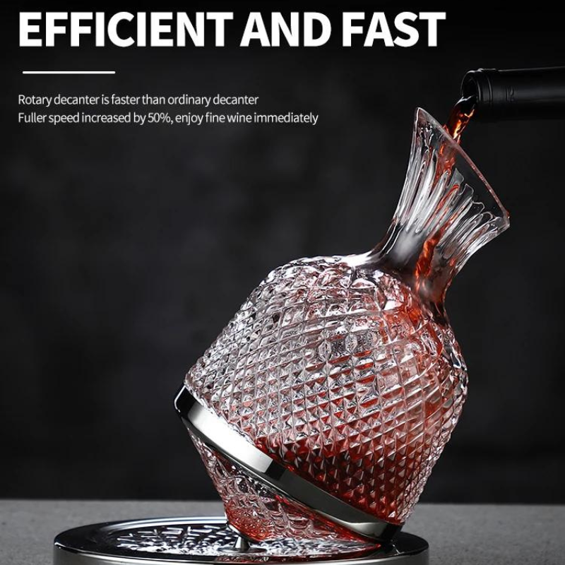 WineLux™ - Crystal Wine Decanter