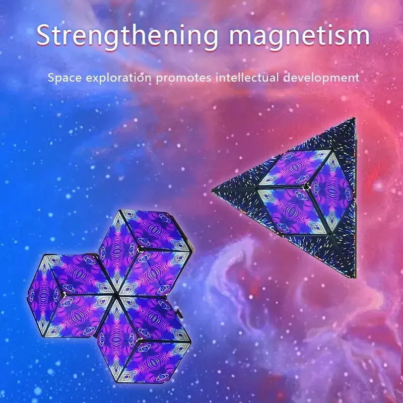 PuzzleTwist™ - Changeable Magnetic Magic Cube