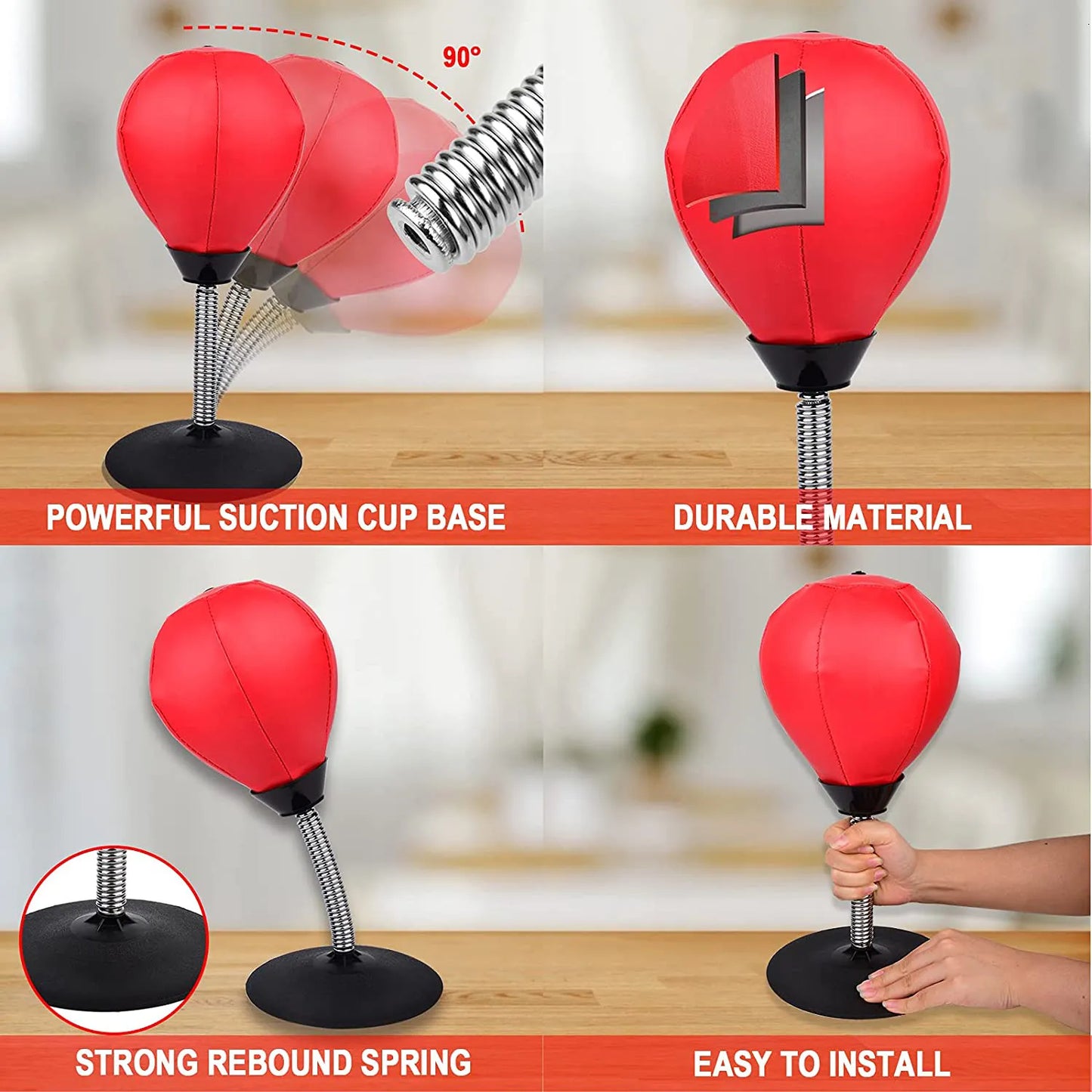 StressBuster™ - Desktop Punching Ball