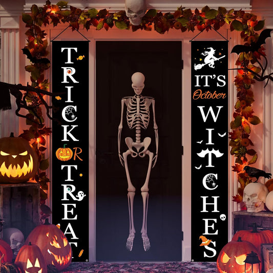 SpookySigns™ - Halloween Porch Banners